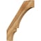 Ekena Millwork 4"W x 34"D x 40"H Balboa Rough Sawn Knee Brace, Western Red Cedar BRC04X34X40BOA00RWR - alternate 1